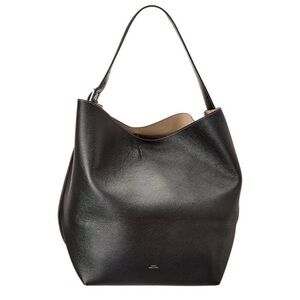 TOTEME Belted Leather Tote Bag